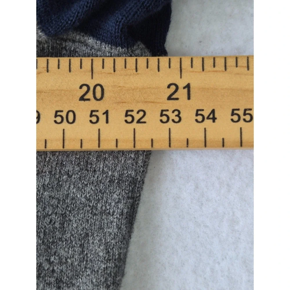 Banana Republic Organic Cotton Hooded Sweater Mens Large Gray Lightweight